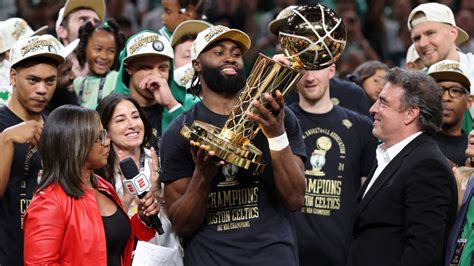 2024 NBA Finals MVP: Celtics' Jaylen Brown edges Jayson .